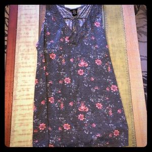 Torrid Grey Splitback Tank size 0